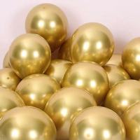 Ballons en latex de 5 pouces, couleur chrome métallisé, pour la décoration de mariage et de célébration, vente en gros.