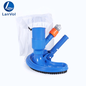 Tête d'<span class=keywords><strong>aspirateur</strong></span> portable LanVol pour <span class=keywords><strong>piscine</strong></span> extérieure avec brosse et sac en filet - Nettoyeur à aspiration Venturi pour piscines <span class=keywords><strong>hors</strong></span> <span class=keywords><strong>sol</strong></span>, spas et bassins - Product Image 3