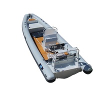 Bateau gonflable hypalon de luxe, côtelette en aluminium, 860 m, nouveauté 7.6