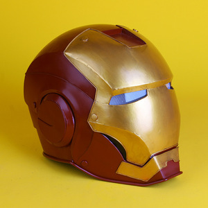 <span class=keywords><strong>Casco</strong></span> de <span class=keywords><strong>Iron</strong></span> Man y Máscara de <span class=keywords><strong>Spider</strong></span>-Man de Metal, Máscara Completa Luminosa, Figura del Martillo de Thor, Decoración para Fiestas de Cumpleaños - Product Image 3