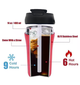 Meilleures ventes Bouteilles d'eau isothermes à double paroi en acier inoxydable 304 sans BPA de 12 oz avec logo - Product Image 4