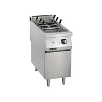 Équipement de restauration commerciale, série 750, cuiseur à pâtes électrique à grande capacité 35L, à cuve simple ou double, avec base en armoire