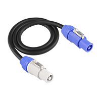 3x2,5mm Kupferleiter PVC-Isoliertes Niederspannungs-Powercon-Stromkabel für LED-Bildschirme und Bühnenbeleuchtung