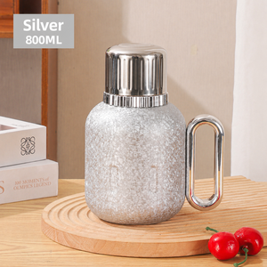 Titanium Coated Insulated <b>Tea</b> Tumbler Large Capacity <b>Tea</b> <b>Infuser</b> Flask with Handle for Business Gift Custom Logo - Product Image 4