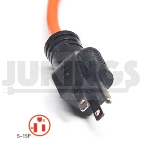 Cable de Alimentación Naranja de 16/3 100 pies, Certificado CETL CUL, Extensión Eléctrica para Exteriores de 125V, Resistente al Agua, 1 Tomacorriente, 13A - Product Image 2