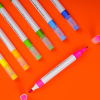 Stylos marqueurs en gros personnalisable pointe de tableau blanc peinture permanente acrylique s peinture textile foncé ensemble de couleurs karin marqueurs
