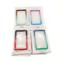Protège-cartes professionnels en PU à paillettes multicolores avec protection RFID, protecteur TPU 35pt sans support, antichoc, style clip