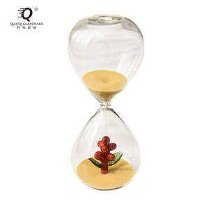 Clessidra creativa 10 <span class=keywords><strong>minuti</strong></span> Timer forma tridimensionale arredamento per la casa vetro artigianato regalo di compleanno Timer sabbia - Product Image 3