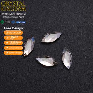 Strass en verre fabriqués en Autriche 2201 Forme marquise 14 facettes Dos plat Étuis de téléphone Housses de tablette Bracelets de montre intelligente Sans fil - Product Image 1