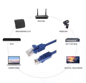 1m 2m 3m Rj45 Cat5 Cat5e cat 5e Cat6 Cat6a Cat 6 Utp Computer Network Communication <strong>Patch</strong> Cord <strong>Cable</strong> - Product Image 2