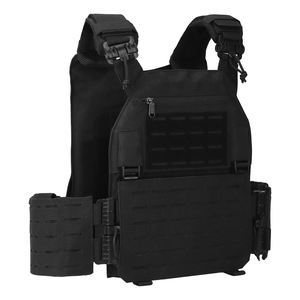 Hoge Kwaliteit Outdoor Waterdichte Tactische Uitrusting Nylon Ballistische Plaat Drager Tactische Molle <span class=keywords><strong>Vest</strong></span> Pantser Verstelbare Tactische <span class=keywords><strong>Vest</strong></span> - Product Image 2