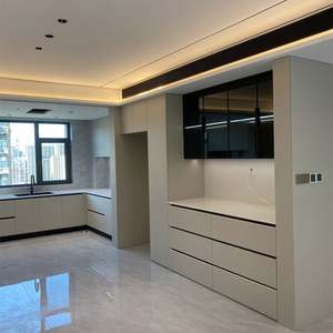 Refrigerador de Madera en Mueble Estilo Italiano, Aparador de Lujo - Product Image 5