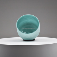 Q're Green Fluorite Crystal Singing Bowls Perfect Pitch Energy Quartz Bowl Produits de guérison spirituelle Autres produits en quartz