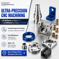 Petites pièces CNC personnalisées, usinage de pièces métalliques, tolérance de 0,01 mm, usinage CNC, services d'usinage CNC, aluminium, laiton, acier inoxydable