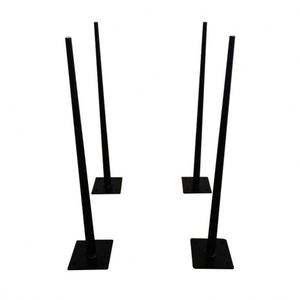 Cheap Factory Price Modern Furniture Hairpin Metal Iron Hot Rolled Steel Restaurant Dining <b>Table</b> Legs for Kitchen Living Room - Product Image 3