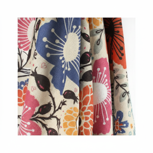 Medias estampadas, tela de lino - Product Image 1