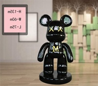 Figurine en fibre de verre en fibre de verre Dragon Ball Z Abstrait Résine Amoureux Humain Micky Mouse Sculpture