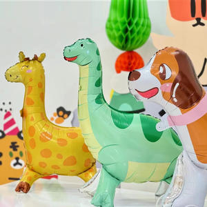 ホイール付きかわいい動物バルーン - Product Image 1