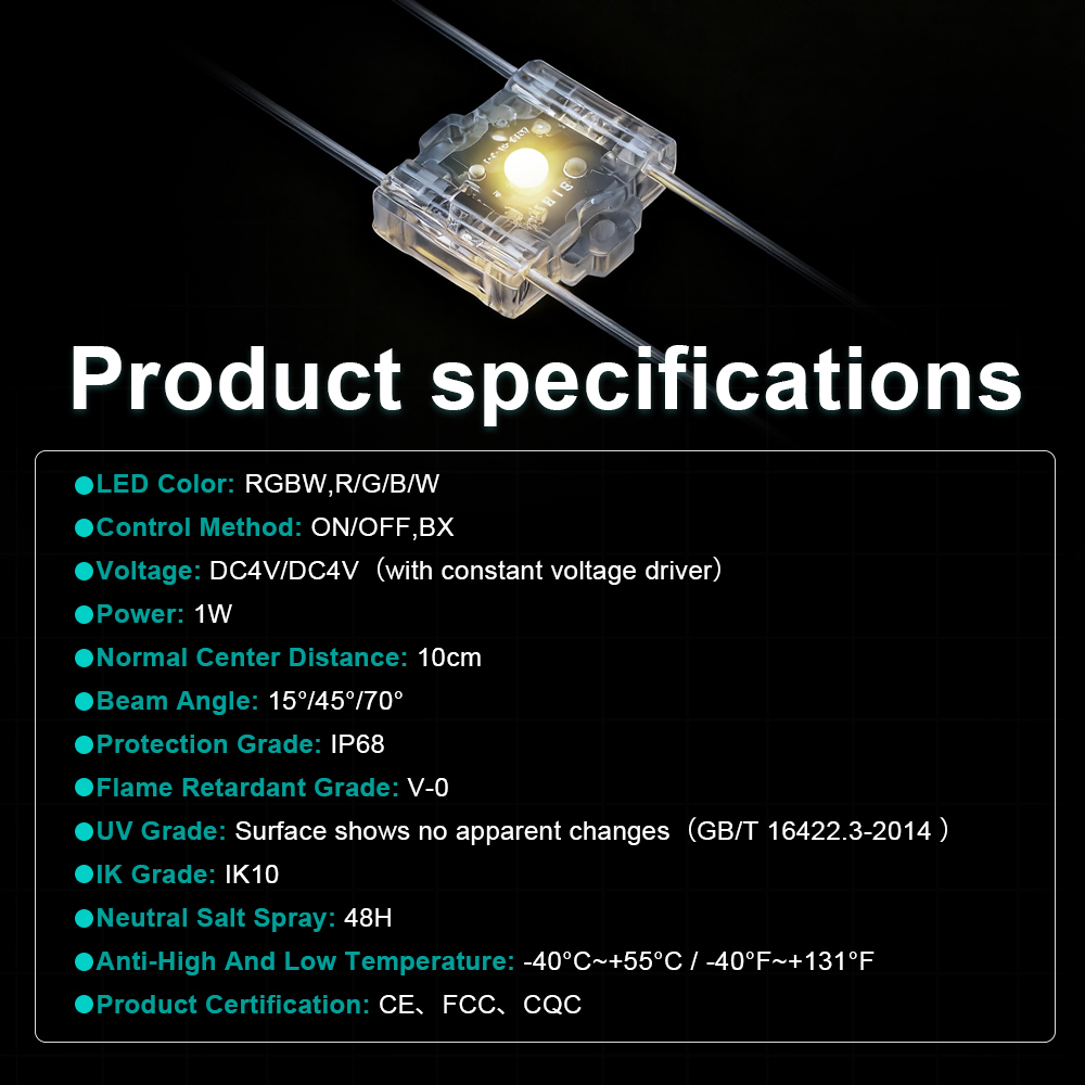 Custom Outdoor Pixel Point Light Manufacturer for Media Facades