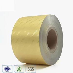 Papel de Envolver Cigarrillos Impermeable con Recubrimiento Dorado y Papel de Aluminio para Empaque de <span class=keywords><strong>Tabaco</strong></span> 50gsm - Product Image 2