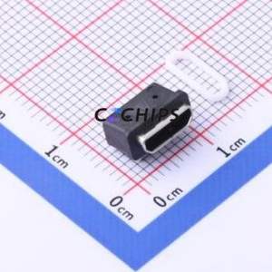 USB-1101IPX6-01 093 USB Connector SMD Connector ( Connector Type: Micro-B )( Protocol Standard: USB 2.0 )( Gender: Female ) - Product Image 1