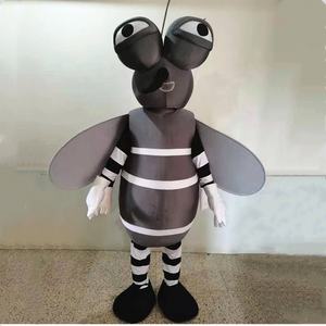 Costumes de mascotte <span class=keywords><strong>moustique</strong></span> personnalisés Hola noirs <span class=keywords><strong>et</strong></span> rouges - Matériel EVA pour fête de carnaval, taille XL - Product Image 3