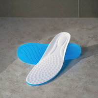 Semelles intérieures 4D Cloud Technology Sports Comfort Soft Breathable Shock Absorption PU Sole Coussin de soins orthopédiques pour la course à pied