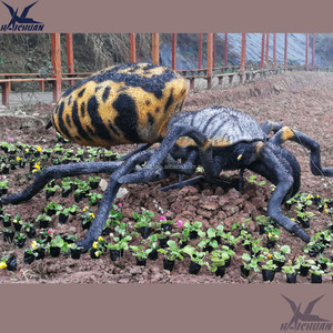 Haichuan cuộc sống Kích thước côn trùng thực tế di chuyển sống Khổng Lồ animatronic nhện mô hình cho công viên - Product Image 1