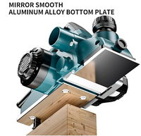 ZY Promotion des ventes 220v électrique bois rabot à main bricolage 82mm outils électriques rabot bricolage Mini rabot électrique