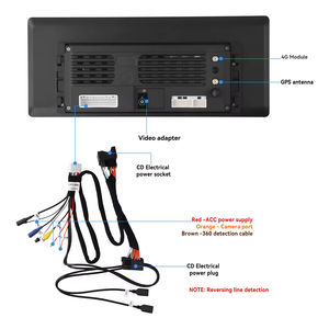 Radio para Auto Podofo Qualcomm de 10.25'' con Android, Estéreo para Auto 4G, Carplay Inalámbrico, Android Auto, 8 Núcleos, 6+128G para Benz W205/GLC 2016-2018 - Product Image 4