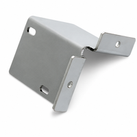 Support de montage en alliage d'aluminium pour l'industrie robotique avec trous ronds et fentes, composant de support métallique