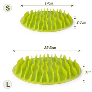 Alimentador lento de comida para perros y gatos, cuenco antideslizante con diseño de jungla, a prueba de choques, suministros para alimentación saludable - Product Image 5