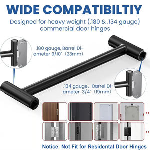 AMBITION Professioneel Deurhengsel Verstelgereedschap Zware Hengsels Afstand Verstelbare Sleutel Dubbele Kop Lange Steel Hengselbuiger - Product Image 5