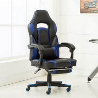 Chaise PC en cuir PU réglable en hauteur chaise d'ordinateur ergonomique gaming Concevez votre logo personnalisé