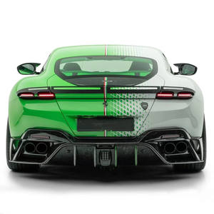 FORFerrari Roma Body Kit Roma aggiornato in stile Masy in fibra di carbonio con labbro anteriore gonna laterale con cappuccio Spoiler - Product Image 2
