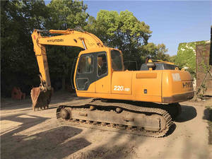 Excavatrice sur chenilles d'occasion Hyundai R220LC Excavatrice Hyundai d'occasion de haute qualité 220LC-9T - Product Image 3