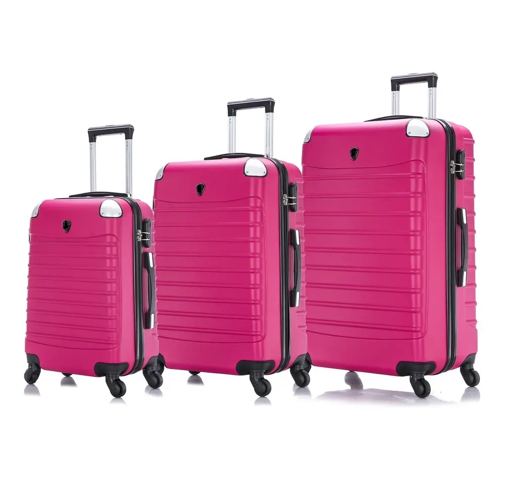 Hot Koop Travel Case 360 Graden Wiel Koffer 100% Abs Materiaal Handbagage