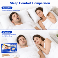 Bandes nasales respirantes anti-ronflement, patch nasal dilatateur pour une meilleure circulation de l'air et un meilleur sommeil