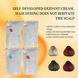 Crème Développeur de Couleur Capillaire Haute Qualité Personnalisable 2% 3% 6% 9% 12% Peroxyde <span class=keywords><strong>Oxydant</strong></span> pour Salons de Coiffure - Product Image 3