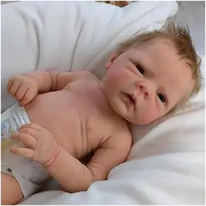 Reborn Doll Toddler Female Silicona 60Cm Babies Real New Fashion Plush Cheap Head Wholesale Cry African snodato Lovely Baby Doll