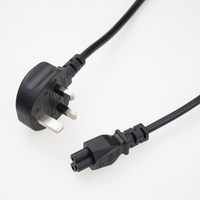 220V fiche britannique IEC C13 C14 cordon d'alimentation ca à 3 broches cordon d'extension