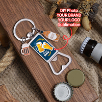Porte-clés décapsuleur en alliage de zinc personnalisé pour marque de vin, sublimation, logo personnalisé, moulage, cadeaux promotionnels pour les entreprises de vin