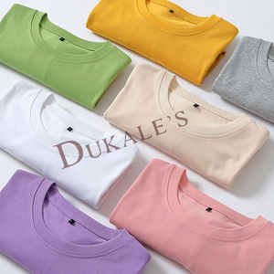 Áo Thun Dáng Rộng Cơ Bản Tagless Beefy Áo Thun Nam Hở Vai Trơn Cổ Tròn Dáng Rộng Màu Trắng 100% Cotton Cho Nam Không Có Thẻ - Product Image 1