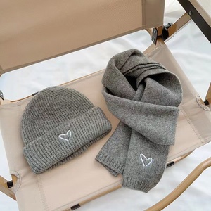 Outdoor <strong>Boys</strong> <strong>and</strong> Girls Kids Cute Warm Embroidery Printing Knitted <strong>Hat</strong> <strong>and</strong> <strong>Scarf</strong> <strong>Set</strong> for Unisex - Product Image 4