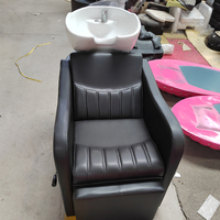 Chenyang — chaise à shampooing pour salon de coiffure, professionnelle, personnalisé, avec ensemble de tête magnétique assortie, réglage des jambes
