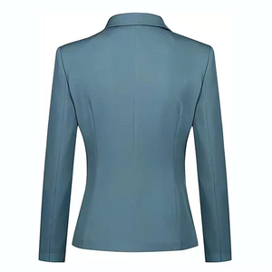 Completo da <span class=keywords><strong>Donna</strong></span> di Alta Qualità, Nuovo Stile, Lussuoso, Formale, Due Pezzi, con Dettagli a Bottoni, Lunghezza Intera - Product Image 3
