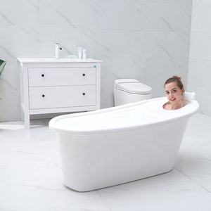 Baignoire pour adultes <span class=keywords><strong>en</strong></span> plastique de grande capacité personnalisée pour la famille avec trou et couvercle - Product Image 3
