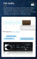 Mekede 1Din autoradio stéréo GPS Navigation écran HD lecteur MP5 BT Auto Radios magnétophone MP3