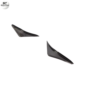 Alerones Delanteros de Fibra de Carbono para <span class=keywords><strong>Ford</strong></span> <span class=keywords><strong>Mustang</strong></span> GT <span class=keywords><strong>Shelby</strong></span> <span class=keywords><strong>GT350R</strong></span> Coupé de 2 Puertas 15-17 - Product Image 3