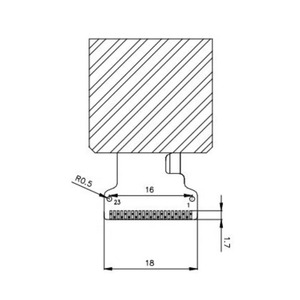 0.42 inch Mini TFT <span class=keywords><strong>LCD</strong></span> hiển thị siêu nhỏ 96*54 SPI 16pin st7735p3 màu <span class=keywords><strong>LCD</strong></span> Module bảng điều chỉnh nhà máy trực tiếp - Product Image 4